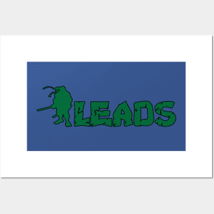 Leads Posters and Art